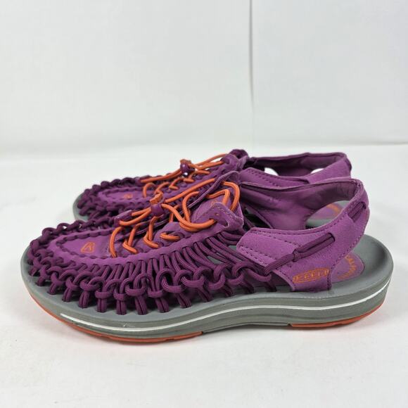 Keen Uneek Bungee Womens Size 8.5 Sandals Pink Hiking Fisherman Outdoor Sandals - Picture 5 of 9